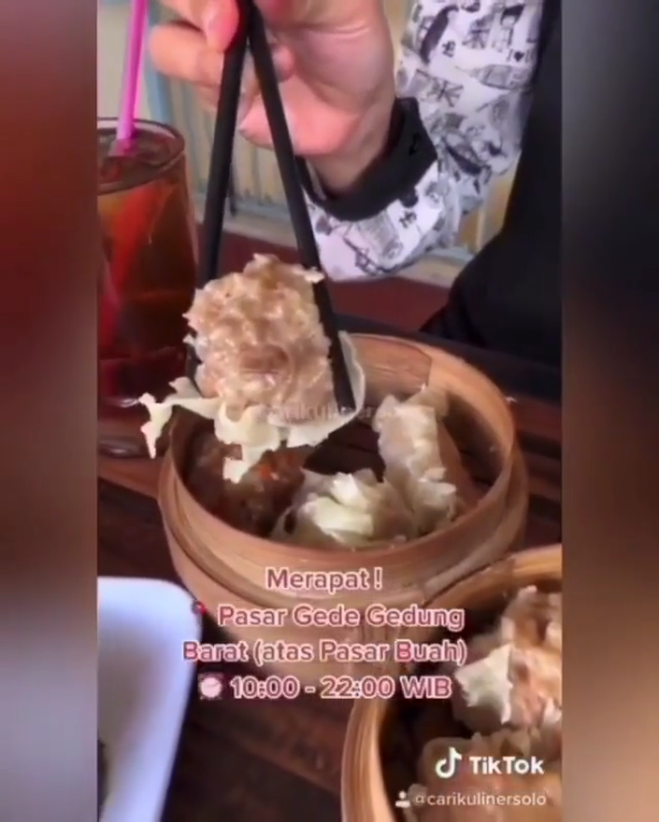 Kuliner Dimsum Cuma 3 Ribuan di Pasar Gede Solo Update