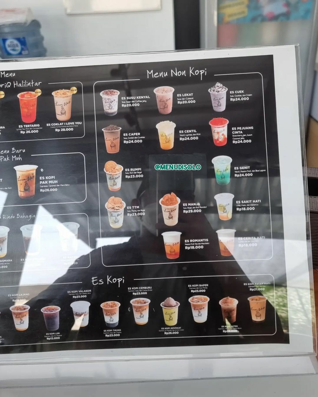 Daftar Harga Menu Kopi Lain Hati Manahan Solo - Update Solo Info