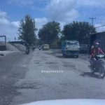 Kondisi Jalan Rusak Solo Purwodadi 19 Februari 2023
