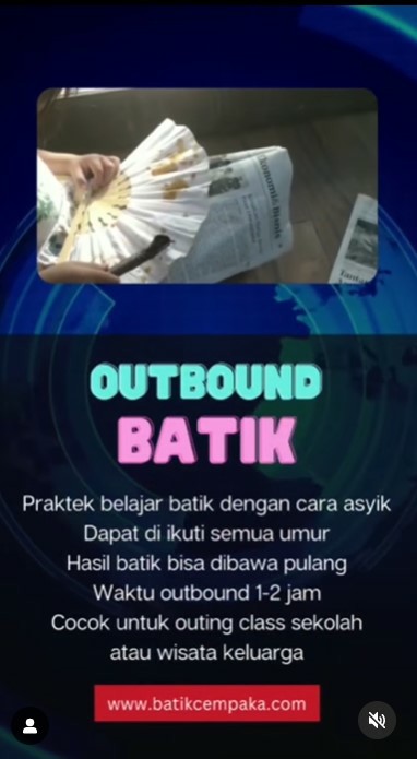 Cobain Outbond Belajar Bikin Batik di Kota Solo