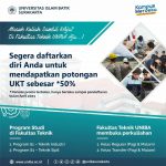 Kuliah Gratis di Fakultas Teknik Uniba Surakarta