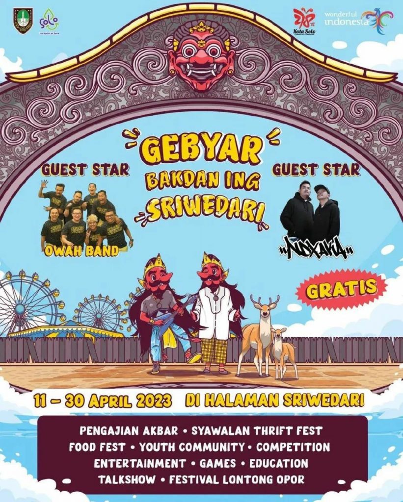 Nonton Ndx Aka di Gebyar Bakdan Ing Sriwedari