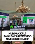Sekarang Naik KRL Solo Jogja Bayar Pakai Gojek