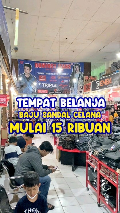 Tempat Belanja Baju Sandal Celana 15 Ribu di Solo