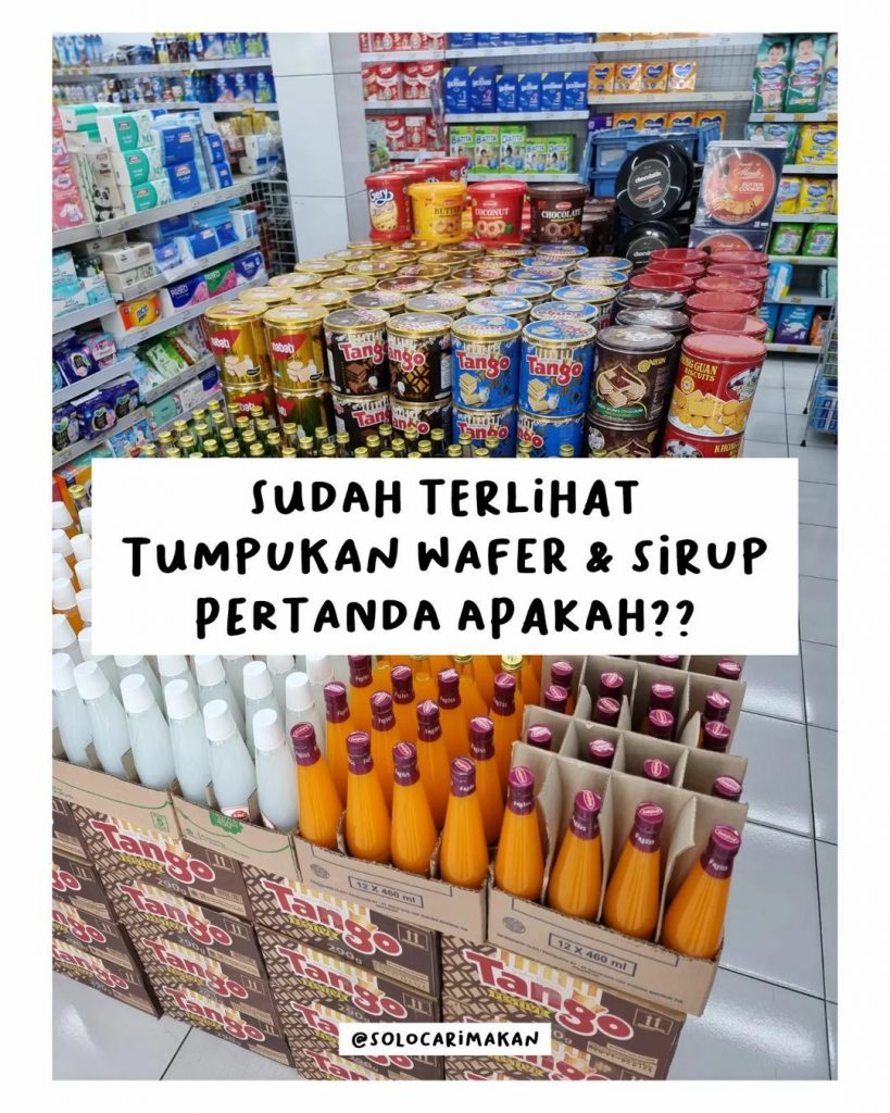 Terlihat Sirup Pertanda Datangnya Bulan Ramadan