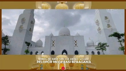 Masjid Sheikh Zayed Kota Solo Dibuka 1 Maret 2023