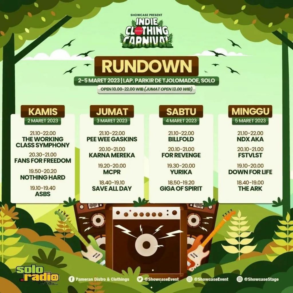 Ramaikan Indie Clothing Carnival di De Tjolomadoe