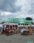 Suasana Festival Kuliner Laras Hati Mangkunegaran