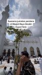 Suasana Shalat Jumat Perdana Masjid Sheikh Zayed Solo