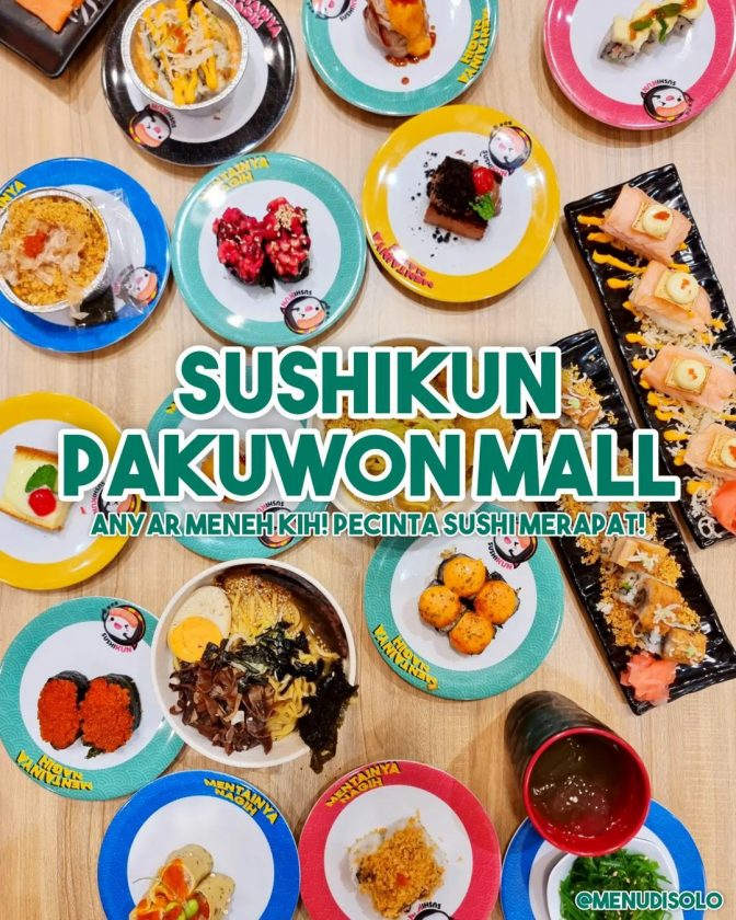 Daftar Harga Menu Sushikun Pakuwon Mall Solo Baru Update Solo Info