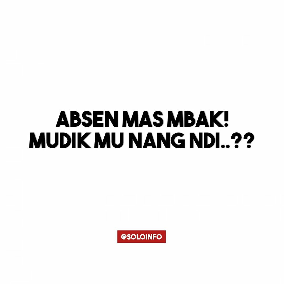 Kamu Mudik Lebaran 2023 Kemana