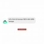 Netizen Bertanya Harga Tiket Konser NDX AKA di Solo