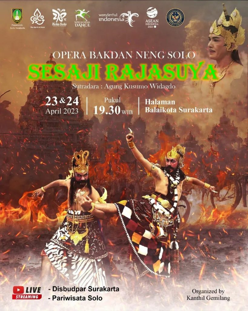 Nonton Opera Bakdan Neng Solo Sesaji Rajasuya