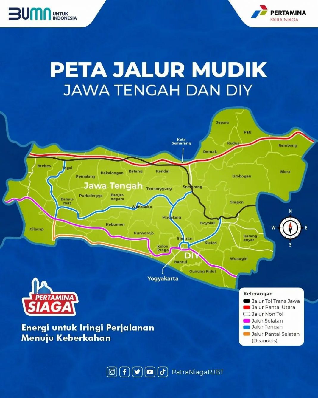 Update Solo Info – Peta Jalur Mudik Jawa Tengah DIY Pertamina 2023 Info Rekomendasi Tren Di Solo 1068x1335 