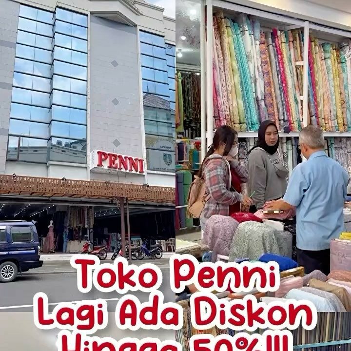 Toko Penni Tempat Belanja Kain Lengkap di Solo