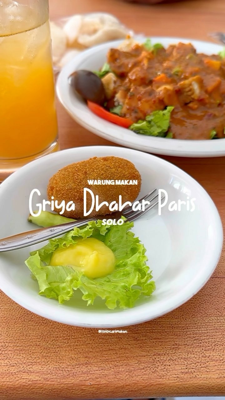 Cobain Jajan Kuliner Griya Dhahar Paris di Kota Solo