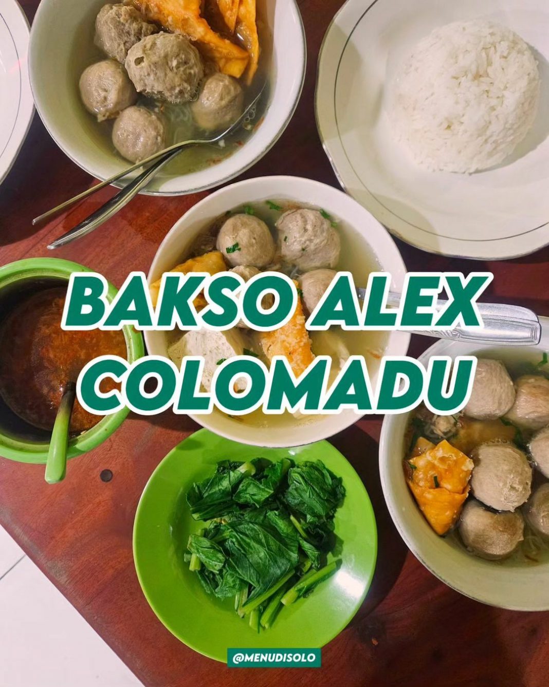 Daftar Harga Menu Bakso Alex Colomadu Update Solo Info