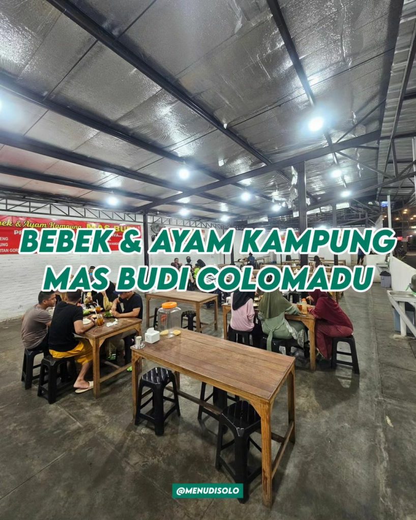 Daftar Harga Menu Bebek Ayam Kampung Mas Budi