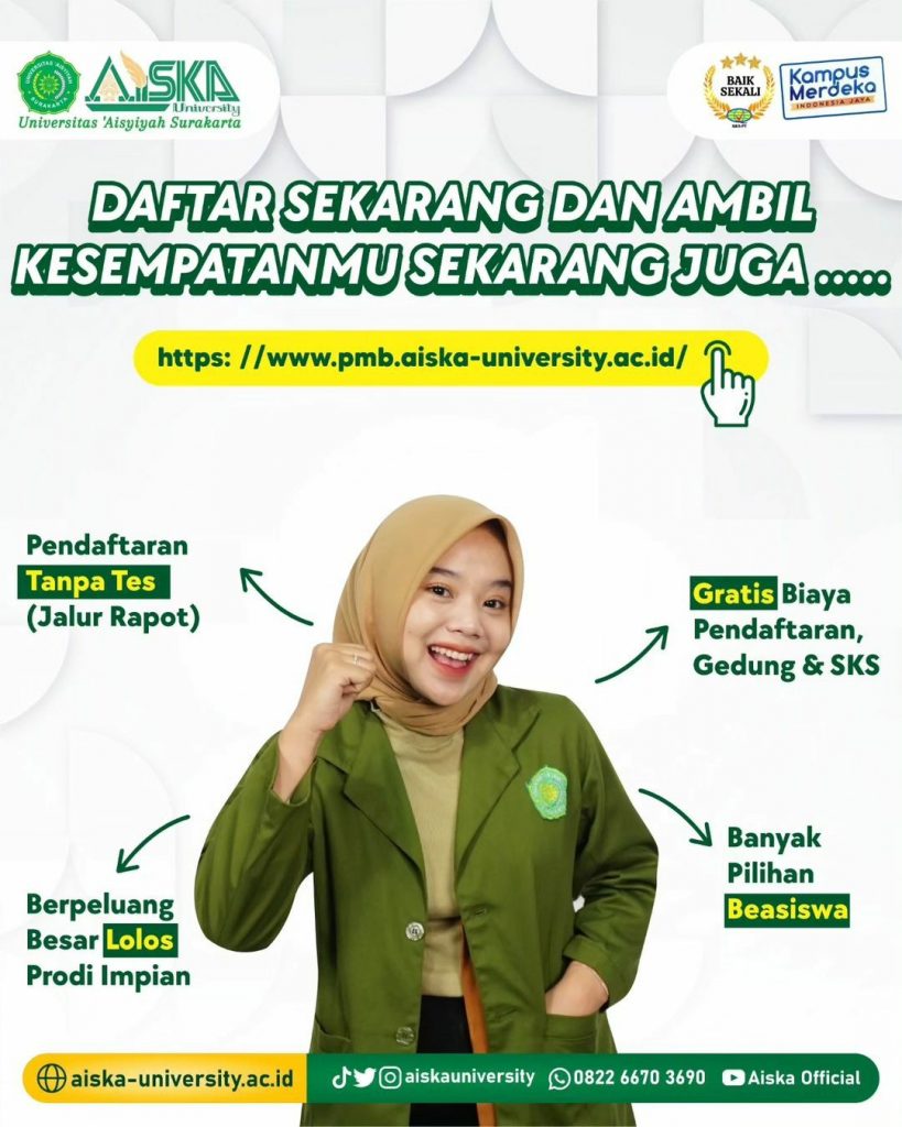 Daftar Kuliah Universitas Aisyiyah Surakarta 2023