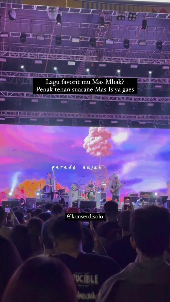 Nonton Parade Hujan di Project D di De Tjolomadoe