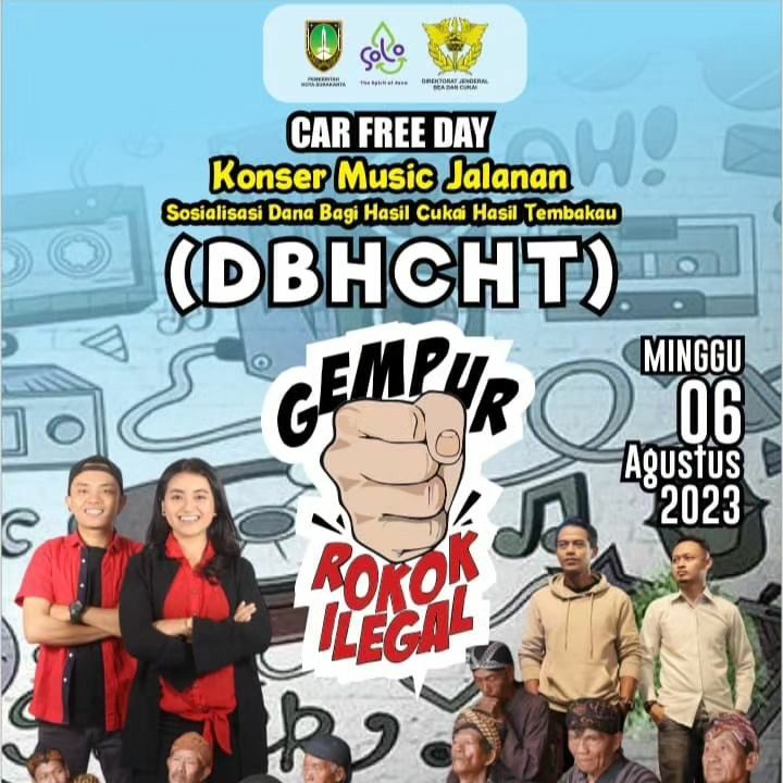 Pentas Musik Jalanan Car Free Day Solo 2023