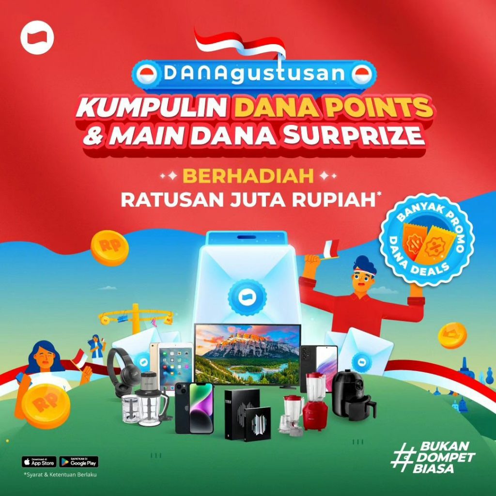 Spesial 17 Agustus Serbu Voucher Dana 2023