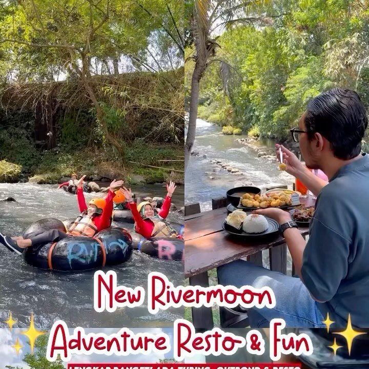 New Rivermoon Adventure Resto Keluarga di Klaten