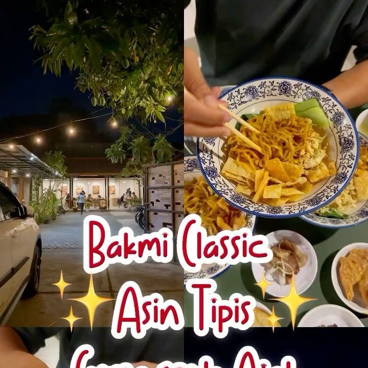 Bakmi Classic Tipis Cuma 10rb di Tjemara Badran Solo