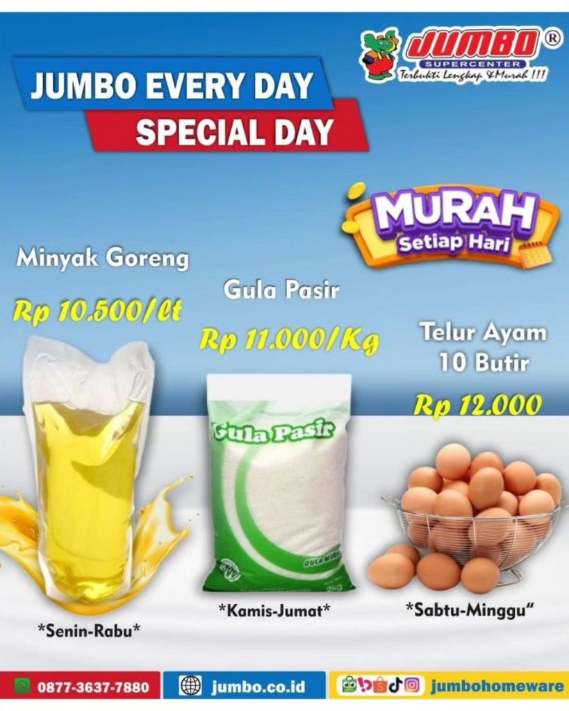 Belanja Murah Setiap Hari di Jumbo Supercenter Solo