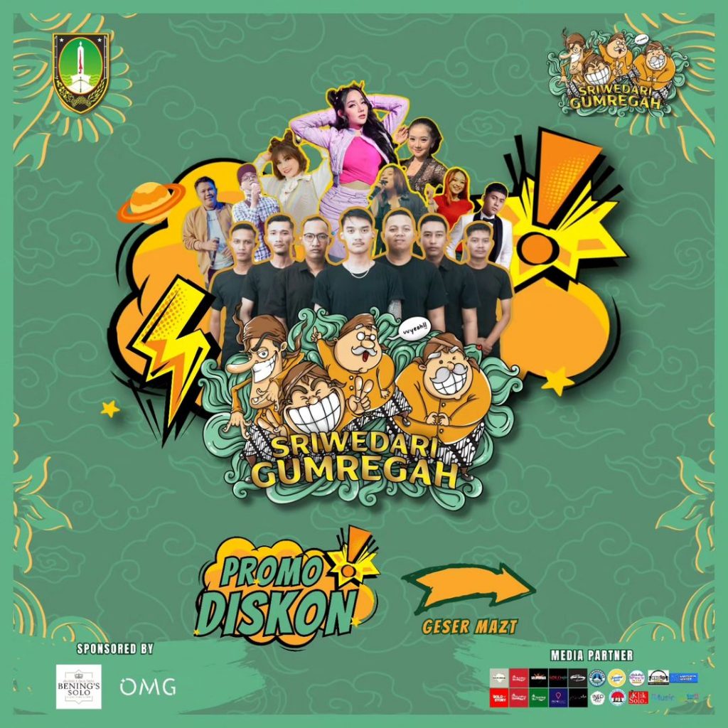 Event Konser Sriwedari Gumregah 22 September 2023