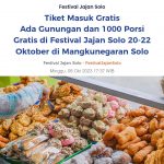 Gunungan dan 1000 Porsi Gratis di Festival Jajan Solo