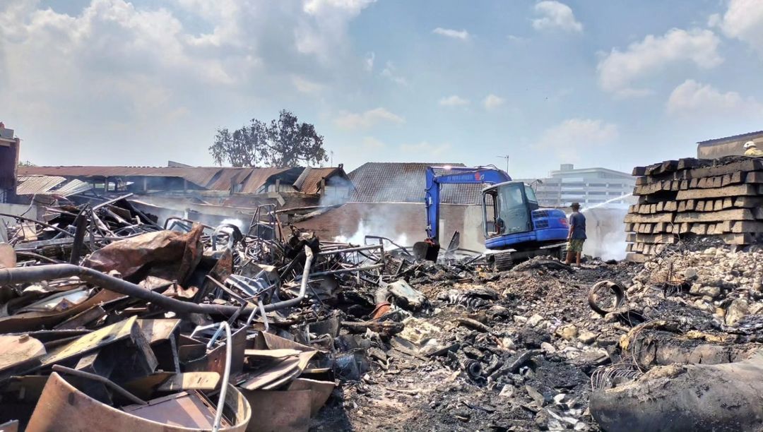 Kebakaran Semanggi Berhasil Padam 4 Oktober 2023