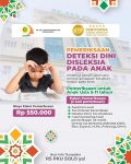 Pemeriksaan Deteksi Dini Disleksia Pada Anak di Solo