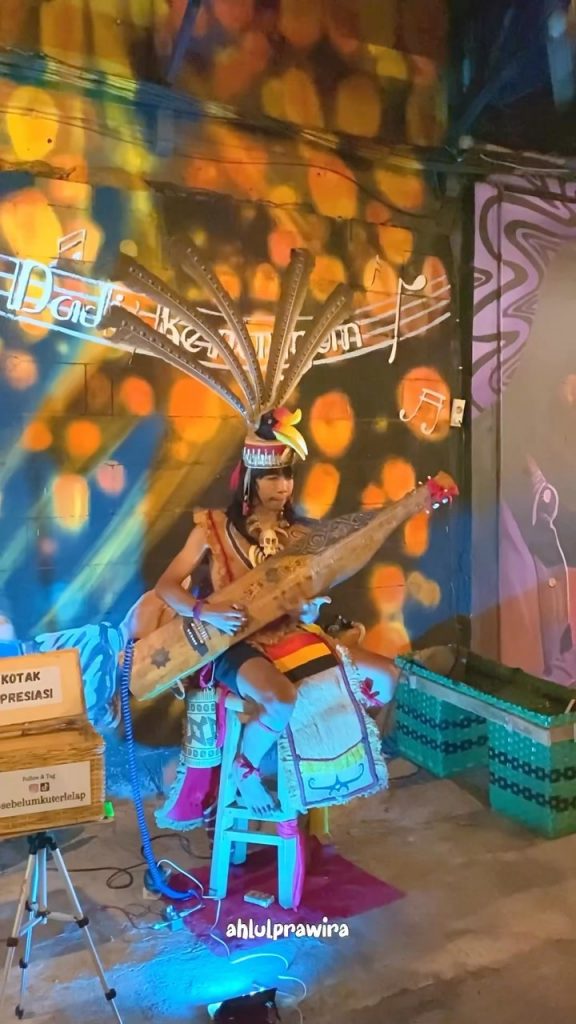 Suasana Acara Malam Minggu Night Market di Solo