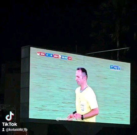 Suasana Nobar Timnas Kualifikasi Piala Dunia 2026