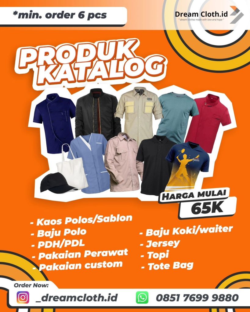 Dream Cloth Rekomendasi Custom Seragam di Solo