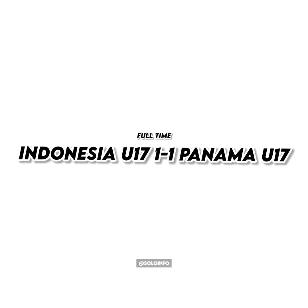 Komentar Kamu Laga U17 Indonesia vs Panama