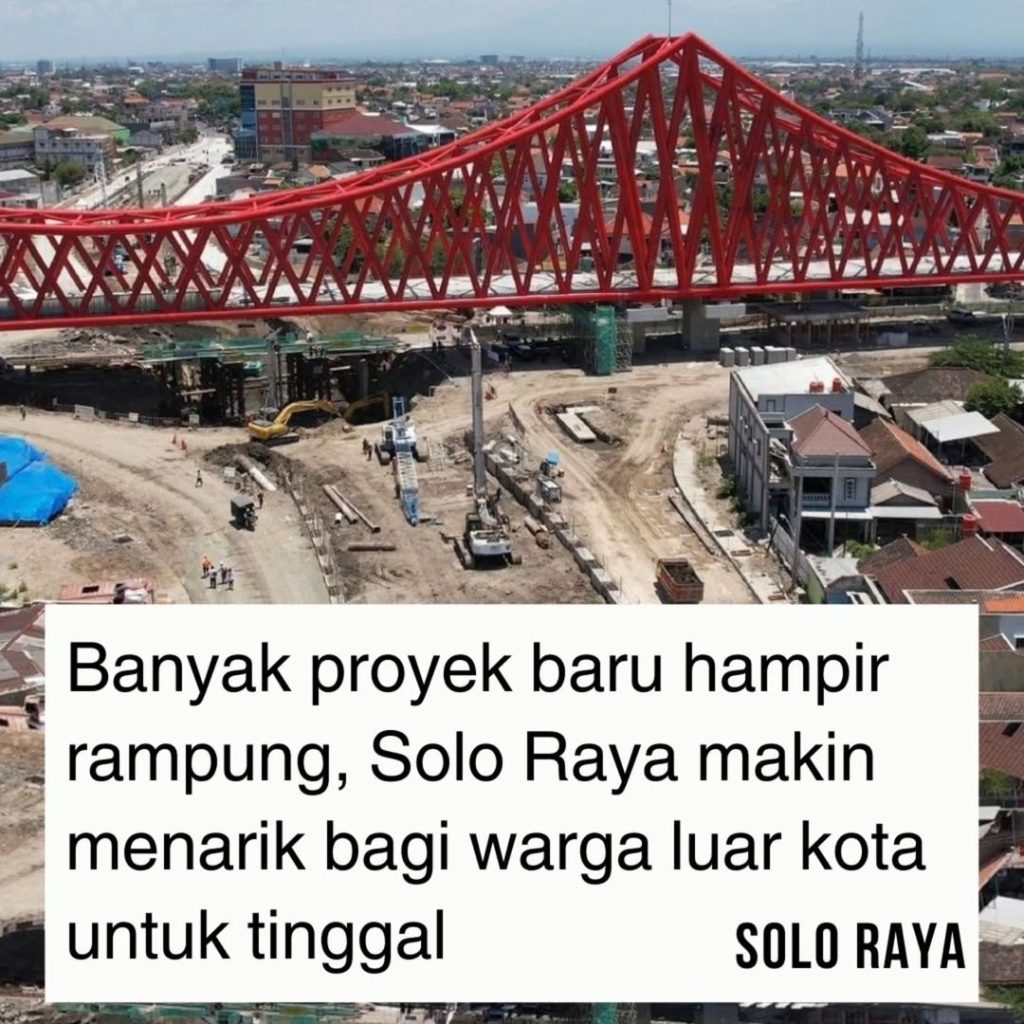 Banyak Sekali Proyek Baru di Solo Segera Selesai