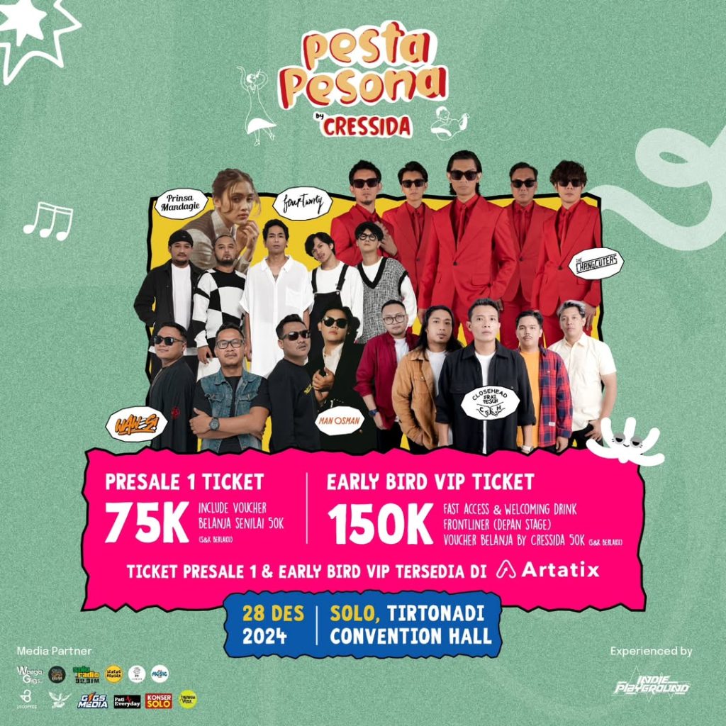 Harga Tiket Pesta Pora di Solo 28 Desember 2024