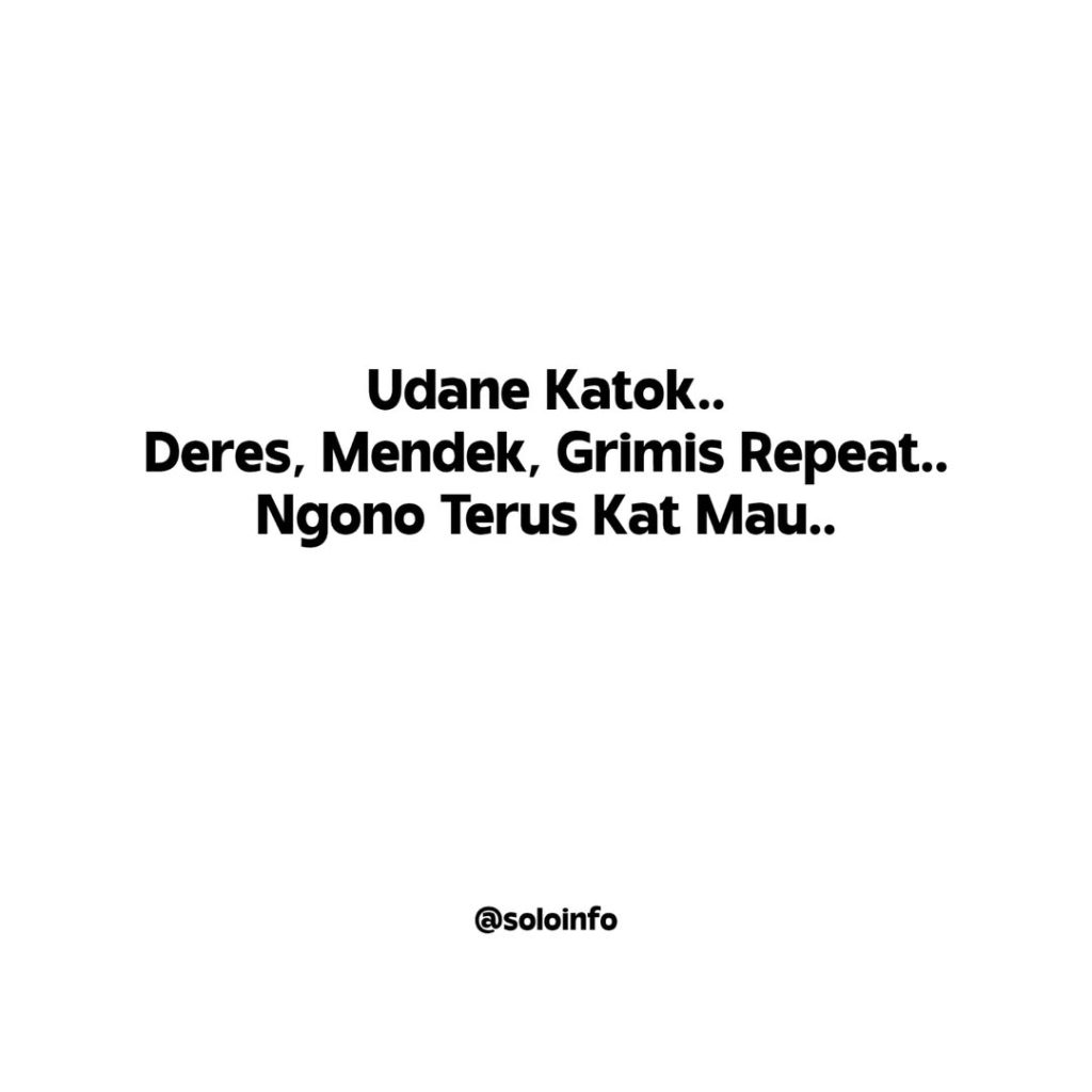 Kota Solo Hujan Terus Dan Awet 10 Desember 2024