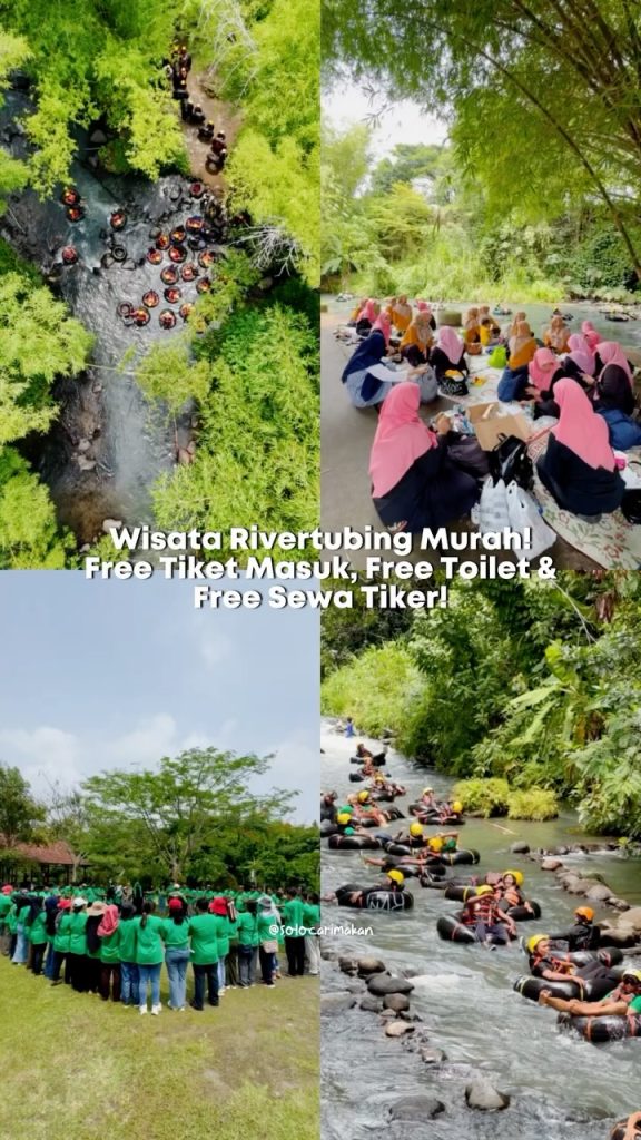 Liburan Tahun Baru 2025 Wisata River Tubing Murah di Klaten