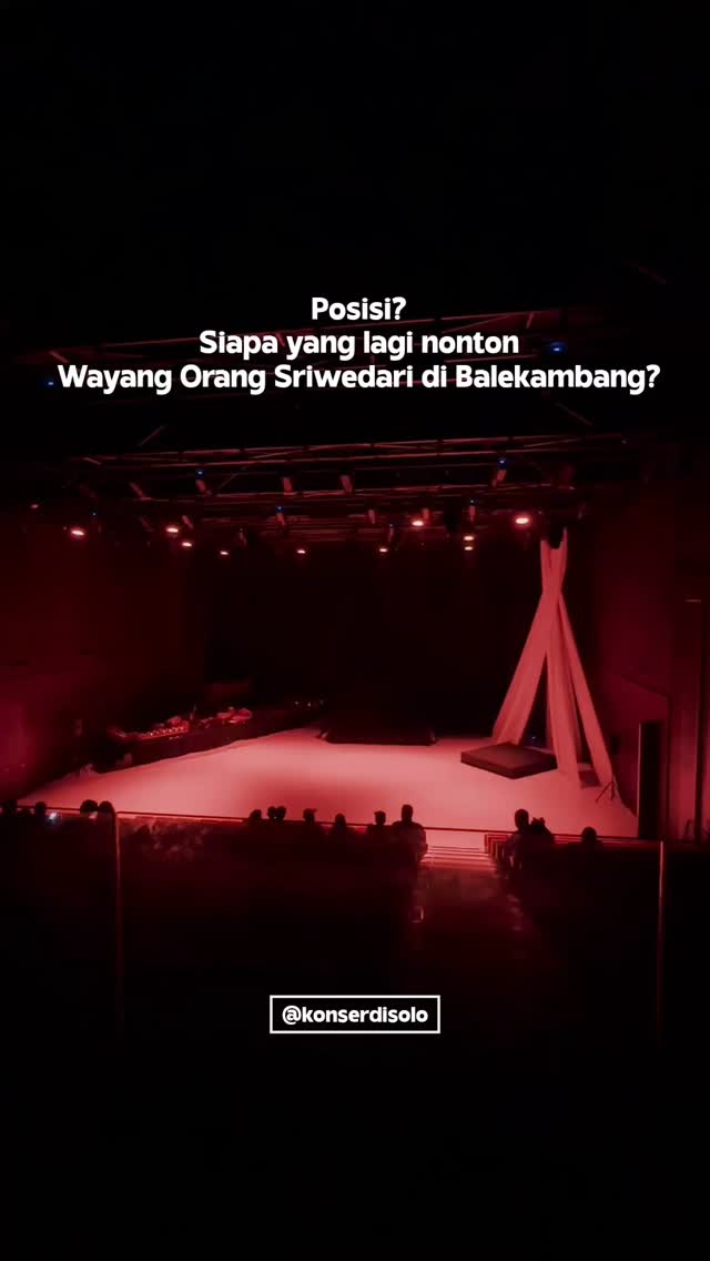 Nonton Wayang Orang Sriwedari Di Balekambang Solo