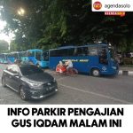Parkir Pengajian Gus Iqdam di Pura Mangkunegaran Solo