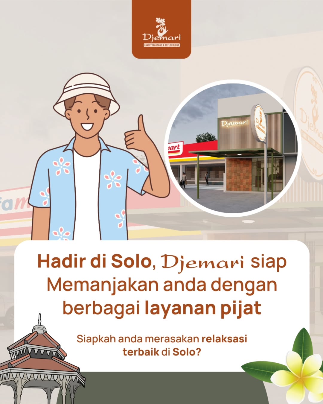 Ada di Solo Baru Djemari Layanan Pijat Relaksasi Terbaik di Solo