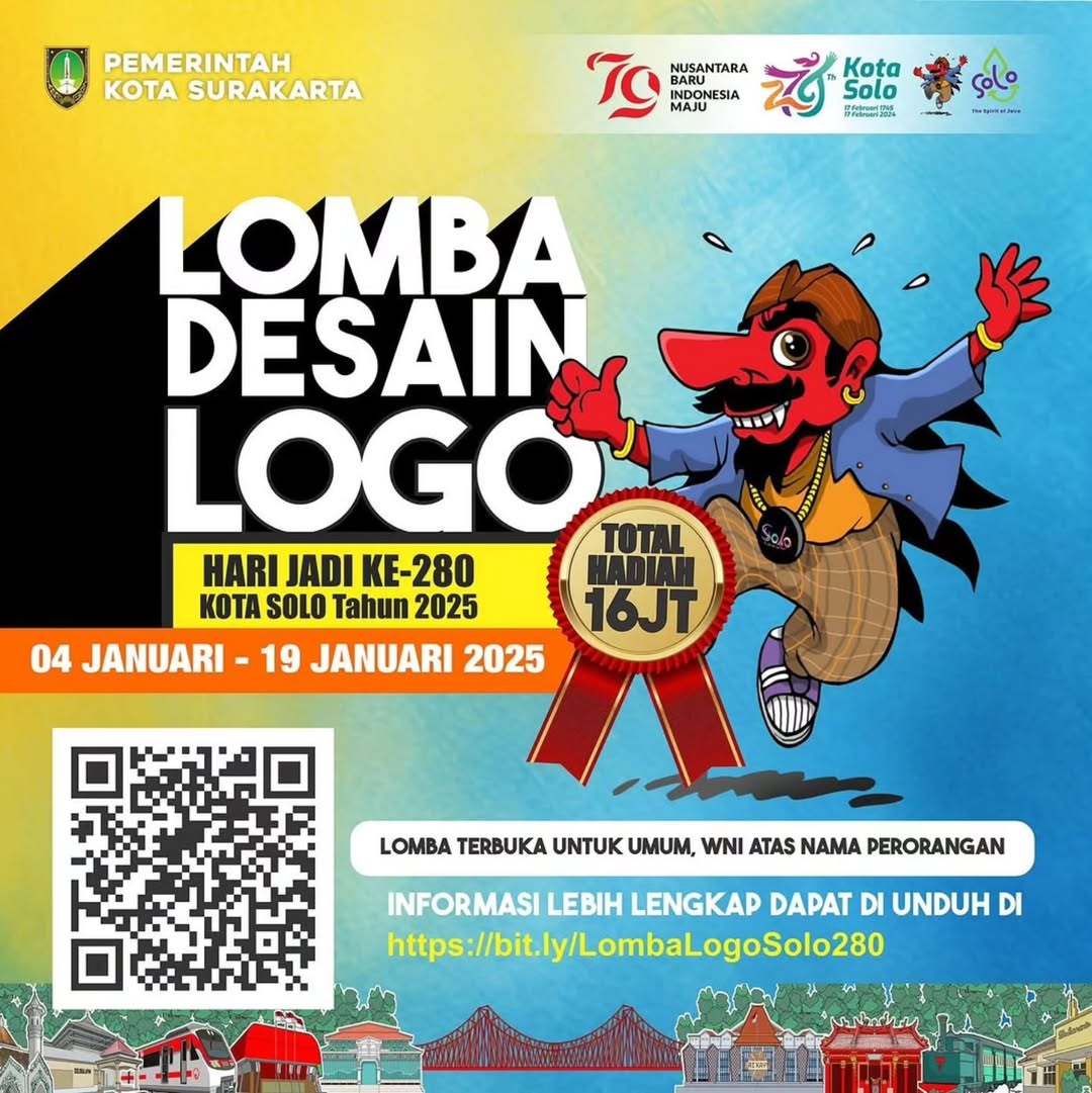 Lomba Desain Logo Hari Jadi Kota Solo 2025