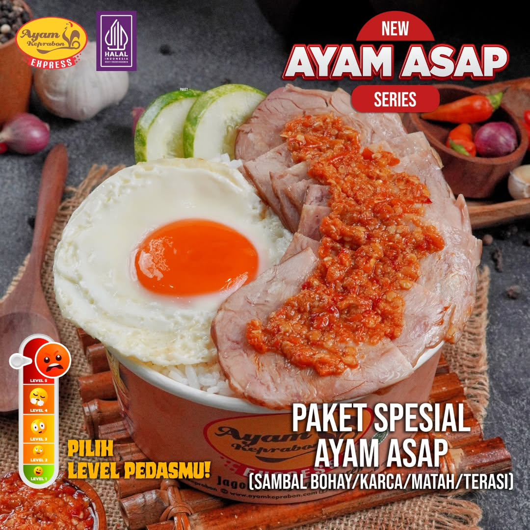 Menu Baru Paket Ayam Asap Spesial Ayam Keprabon di Solo