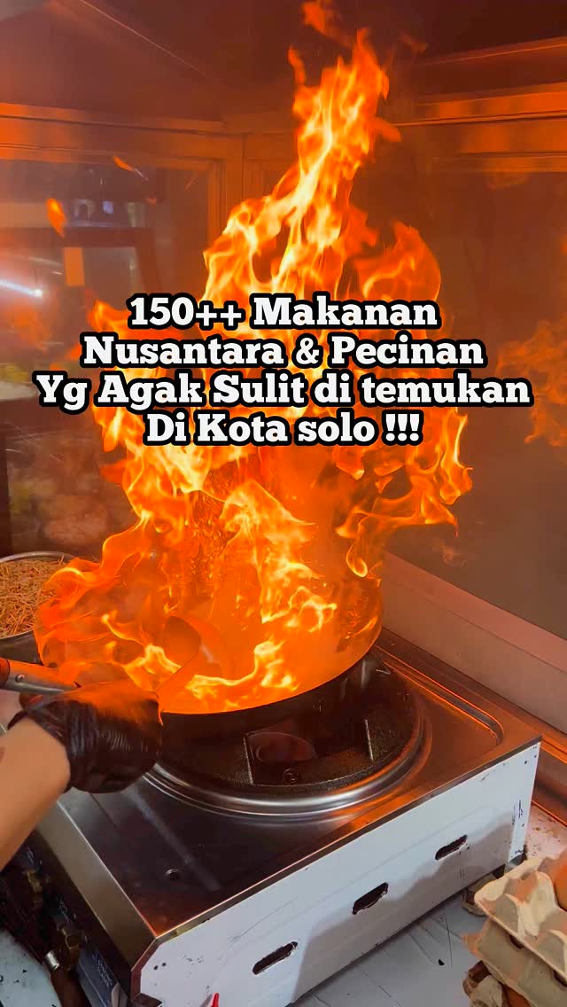 Ramaikan 150 Kuliner Nusantara dan Pecinan di Solo Baru