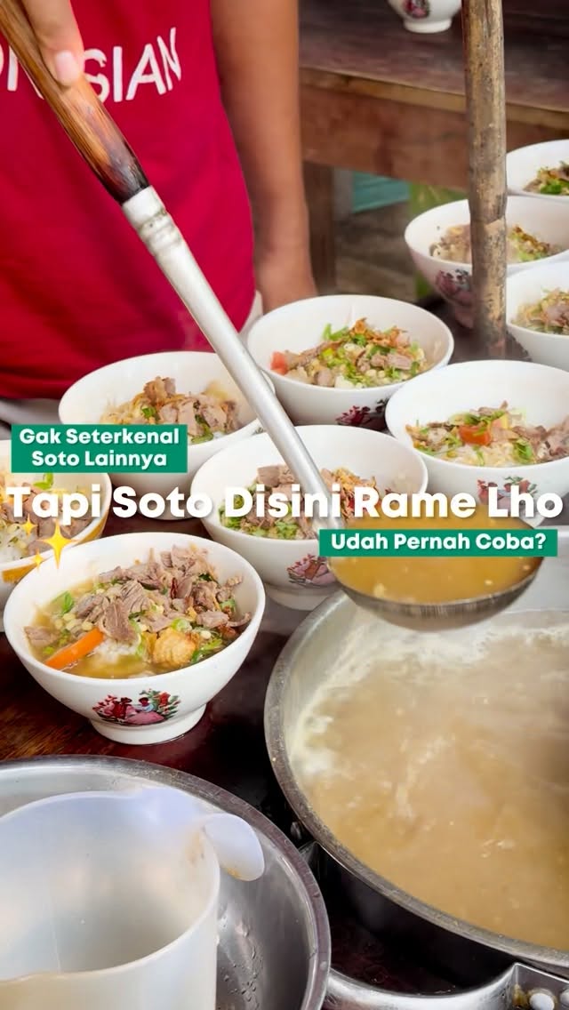 Cobain Kuliner Warung Soto Mbak Dewi Banyuanyar Kota Solo