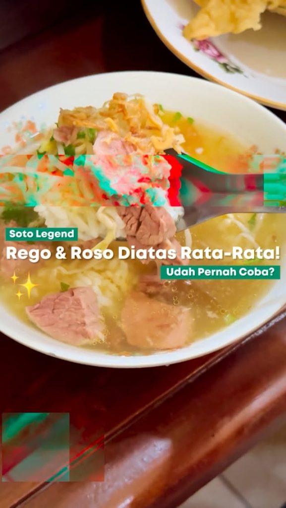 Cobain Kuliner Warung Soto Triwindu Keprabon Kota Solo