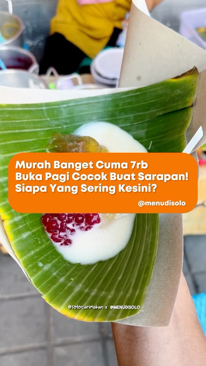 Daftar Harga Menu Aneka Jenang Pagi Sekawan Solo
